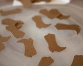 Western Cowgirl Cowboy Boots Table Confetti / Party Decorations