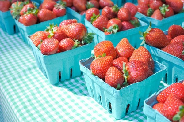 Strawberry Stand - Fine Art Photograph 4 x 6