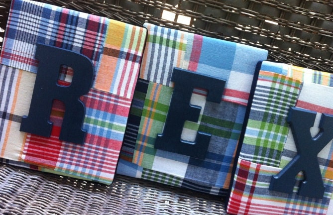 Listing for Brandy, 3 Madras letters, 8x10 for Eli