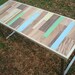Reclaimed Wood Painted Table