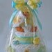 Just Ducky rubber duck gender neutral diaper cake