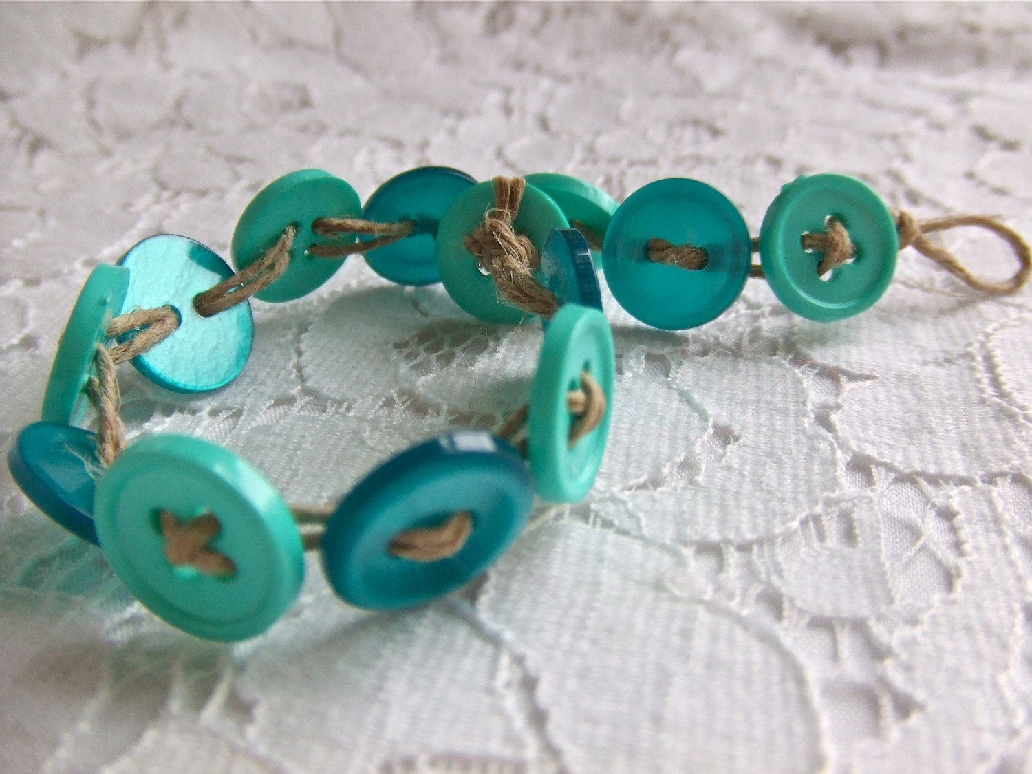 Button Bracelet- Tiffany's