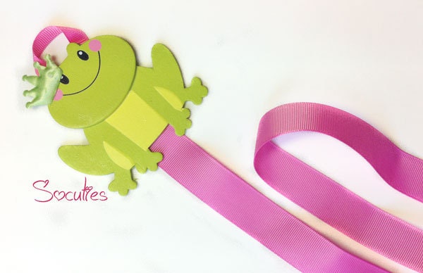Frog Hair bow Holder Organizer / hair clip holder / hair clip organizer.  Free Ship Promo with 20 USD or more