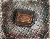Brown Leather Lens Cap Holder Case Accessory to Camera Strap