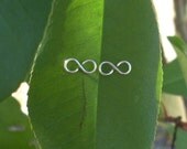 Silver Infinity Earrings