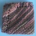 Desert Rising Knit Diagonal Dish or Wash cloth