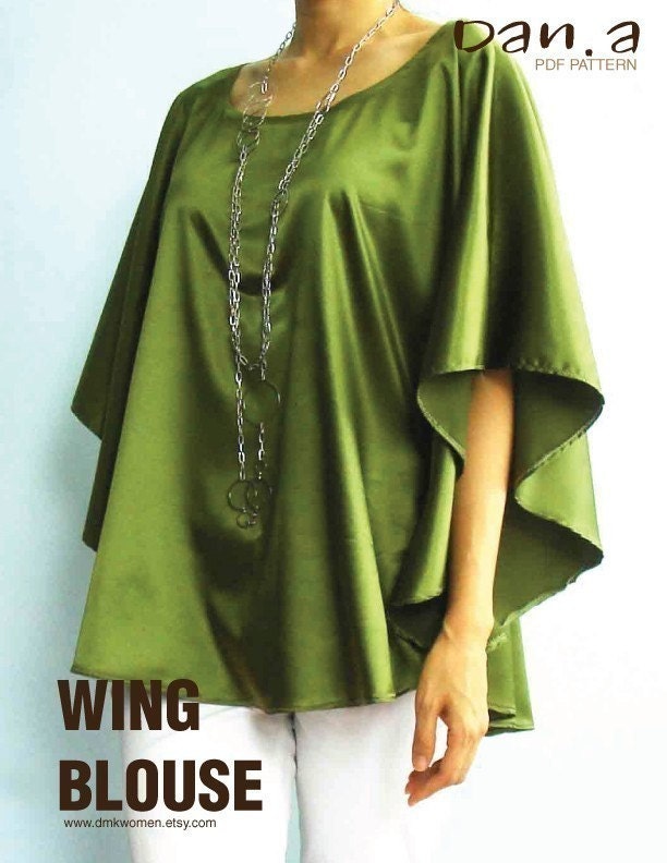 Fabulous Wing Blouse - PDF Pattern