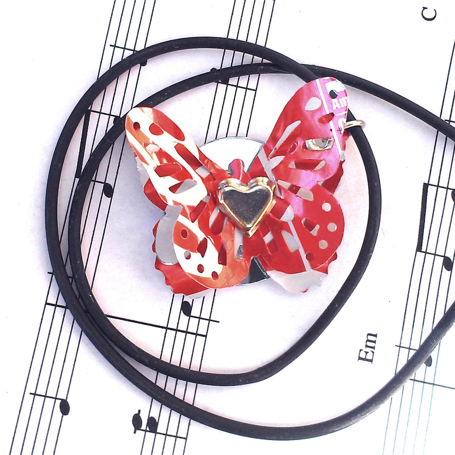 Tween Girls Jewelry Coca Cola 3D Necklace Recycled Tin Can - Teen Jewelry Butterfly Teen Tween Girls Gift - N50