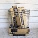 Tan & Black Books Instant Library Collection Vintage Decorative Book Bundle Photography Props Brown