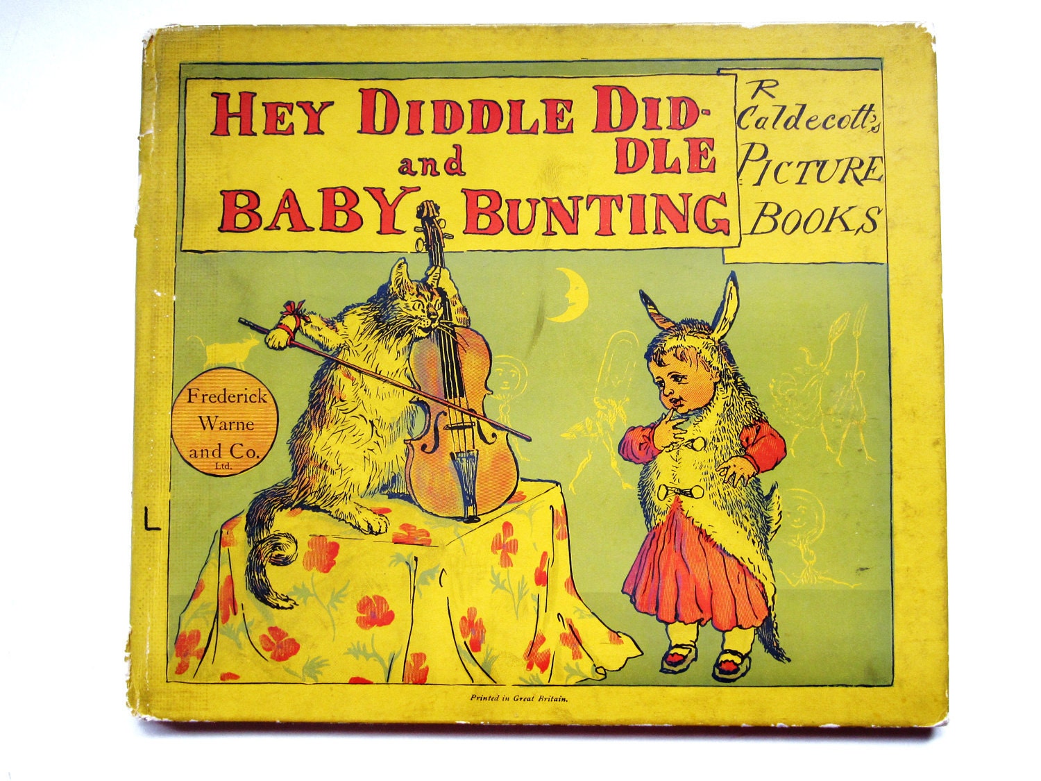 Collectible Children's Book, Hey Diddle Diddle and Baby Bunting