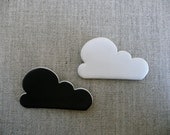 Summer Cloud Porcelain Brooch