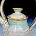 Large 54 oz.Teapot Cream Green