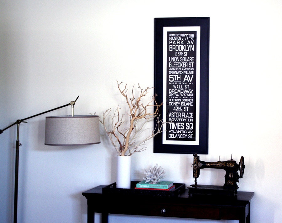 NYC Destination Print