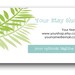 Ocean Breeze Matching Business Card Design