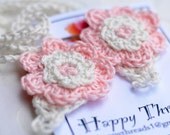 Baby Barefoot Sandals, 100% cotton. Girl stylish foot wear for those tiny earth bound toes.