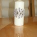 Crystal Pilar Candle, wedding, unity candle