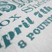 One of a Kind Custom Designed Letterpress Printed Birth Announcements Mushrooms & Owl Theme