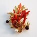 RESERVE for Amanda Gu - Rare Swoboda Coral Brooch - Genuine Coral, Pearl and Garnets - Vintage