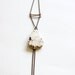 NATURAL- Raw white turquoise stone Necklace- antiqued copper chain, copper brass tubes