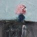 Original Figurative oil Painting Les Fleurs 12 x 16 x 1.5 texture Swalla Studio