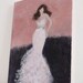 Figurative Painting Original art In Bloom Mother to Be 12 x 16 x 1.5