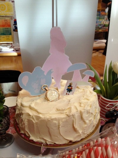 Alice in Wonderland Cake Toppers Printable Il_170x135