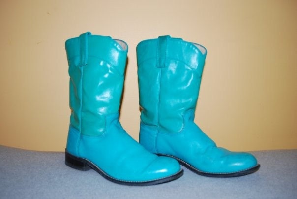 Emerald Green Boots