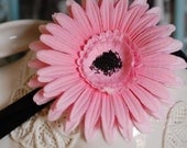 Pink Daisy Headband