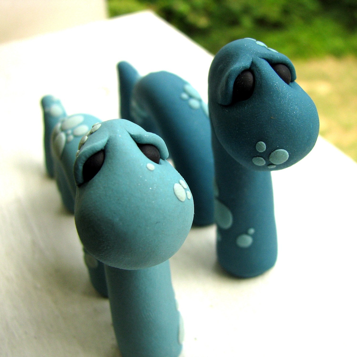Sea Monsters in Love Wedding cake topper