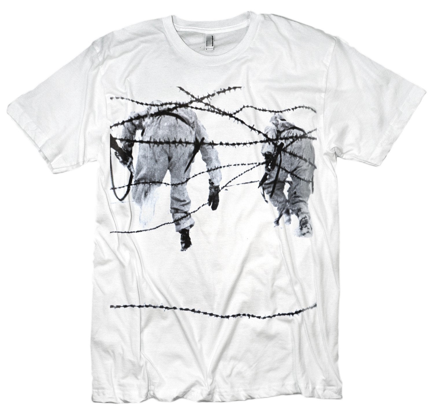 T-shirt of  Snow Suit Barbed Wire