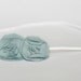 sadie . blue (fabric flower headband)