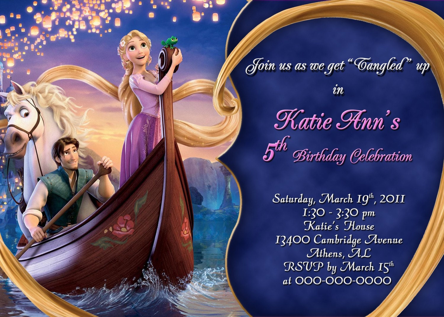 Tangled Invites