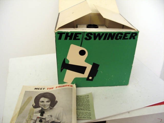 Vintage 1965 Polaroid Swinger Model 20 Camera by VintageArcanaHome