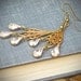 Vintage Rhinestone Earrings, Bridal, Chandelier, Wedding, Bridesmaid