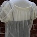 Vintage 1940's Shear Peasant Blouse