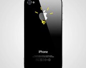 Light Bulb iPhone Decal - Bright Idea Vinyl Decal - Light Bulb Decal