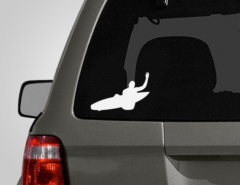 Surfer Decal - Surfing Decal - Surfer Sticker - Surfing Sticker - Vinyl Car Sticker