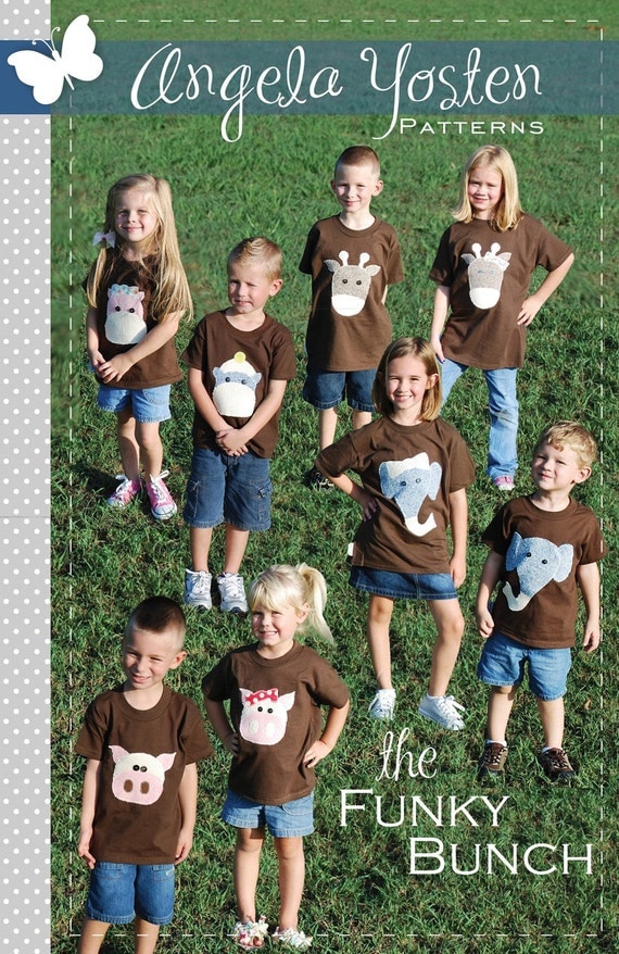 The Funky Bunch Pattern - Printed Version