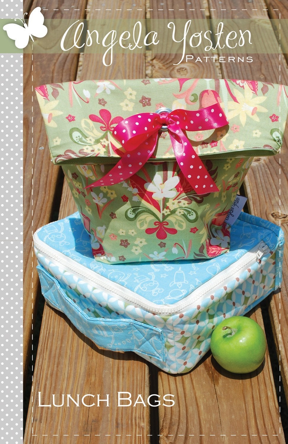 Lunch Bags Pattern - Printed Version