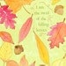 Watercolor Painting Art Illustration Affirmation Print The Fall