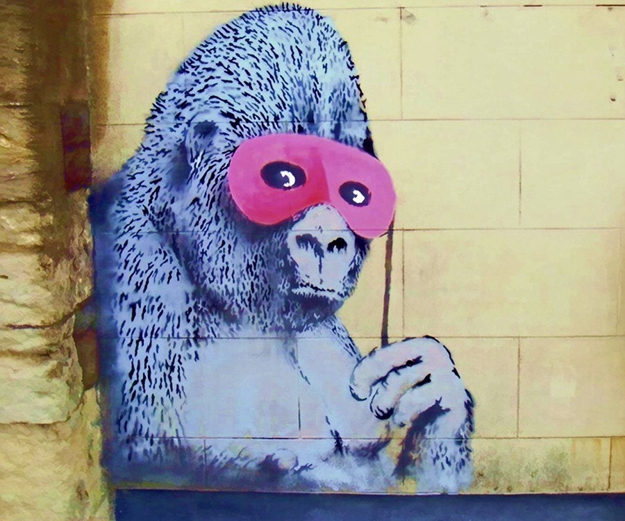 Gorilla Graffiti Art
