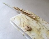 Handmade journal, handmade paper, OOAK