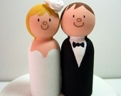Wedding Cake Topper Bride and Groom