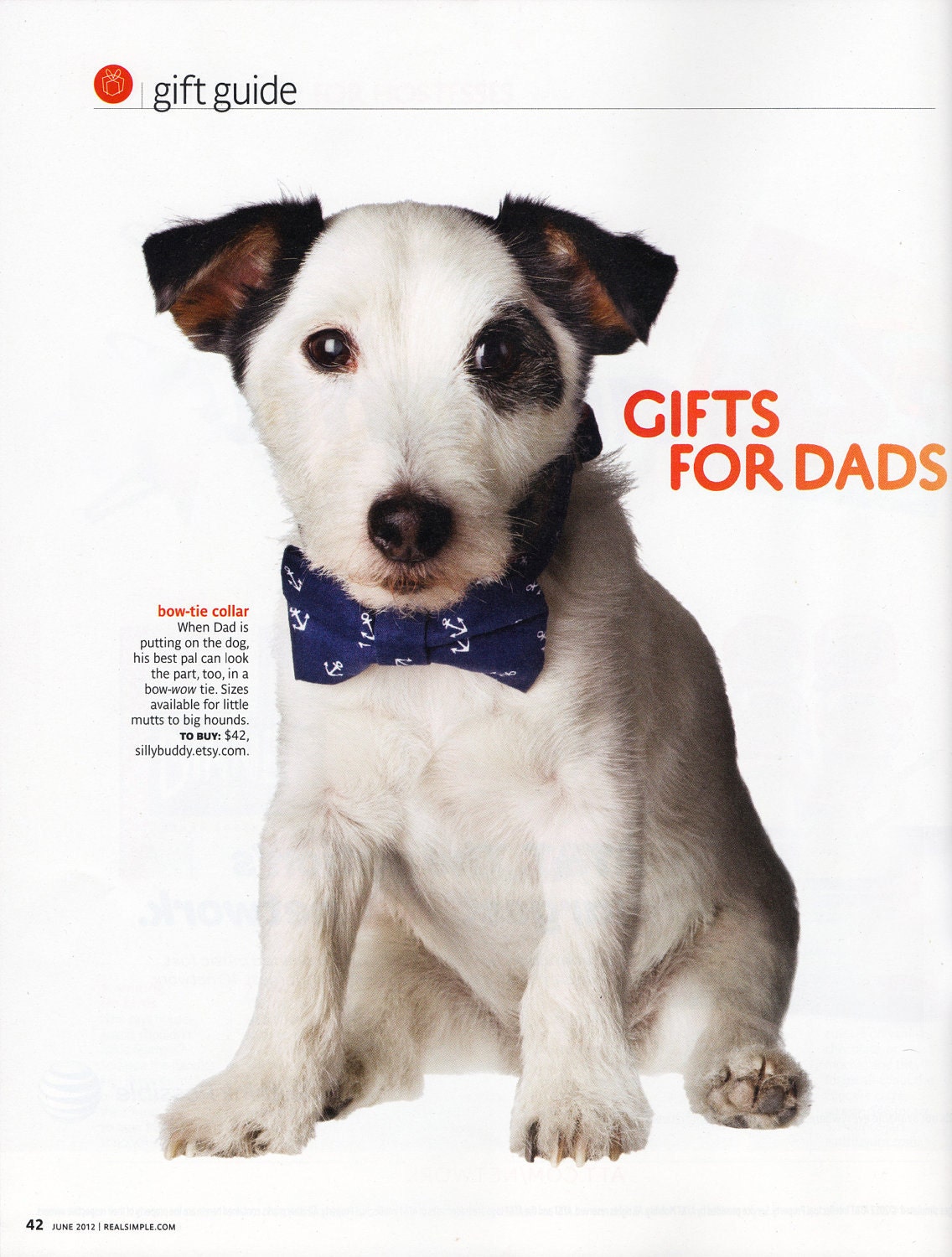Navy Blue Anchor Dog Bow Tie Collar