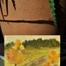 Turning Point ACEO ATC original miniature oil painting