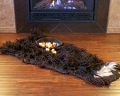 Thick Natural Wool Felt Rug Felt Throw Wall Hanging