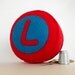 Personalized  Custom Pincushion - You choose the letter & colours - recycled felt hand sewn pin cushion
