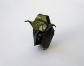 miniature origami yoda pin