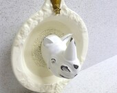 MINI RHINOCEROUS Wall TROPHY
