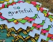Thank You Postcard - Set of Four - Bulk Discount